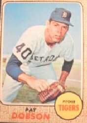 1968 Topps Baseball Cards      022      Pat Dobson